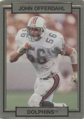 1990 Action Packed John Offerdahl #147