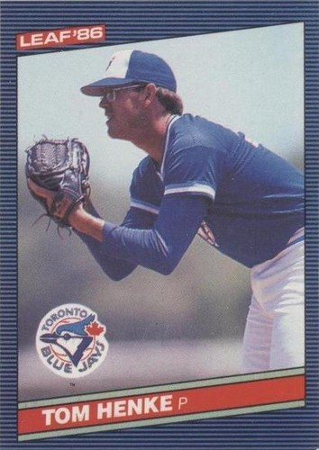 1986 Leaf Canadian - Tom Henke #206