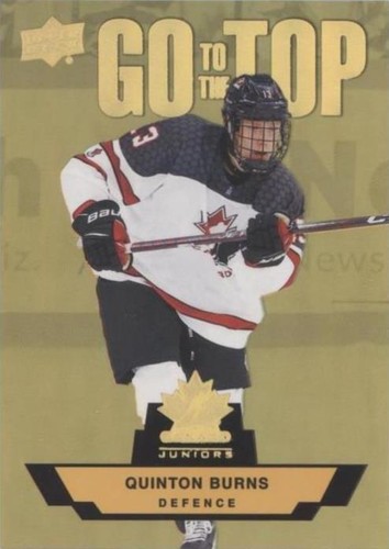 2023 Upper Deck Team Canada Juniors - Quinton Burns #GT-27