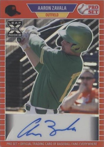 2021 Leaf Pro Set Metal - Aaron Zavala #PA-AZ1