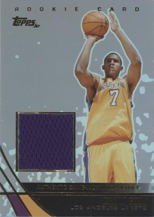 2003-04 Topps Jersey Edition - Brian Cook #JEBC