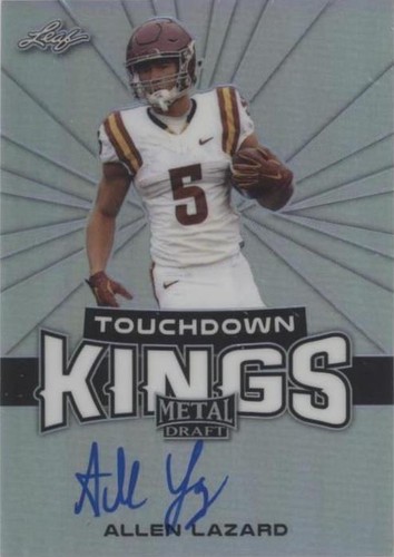2018 Leaf Metal Draft Allen Lazard #TK-AL1