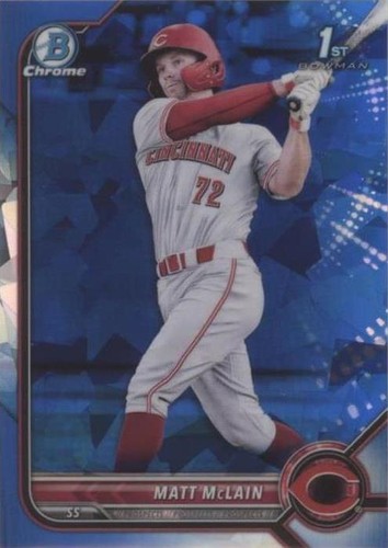 2022 Bowman Chrome Sapphire Edition - Matt McLain #BCP-245