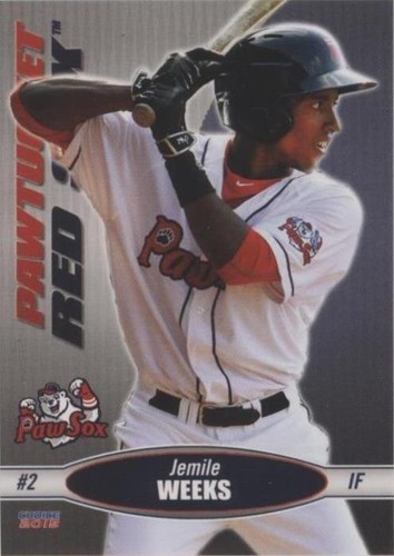 2015 Choice Pawtucket Red Sox - Jemile Weeks #15