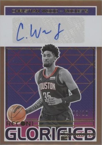 【2/25】Christian Wood rockets glorified 2021-22 Panini Recon Christian Wood Glorified Signatures