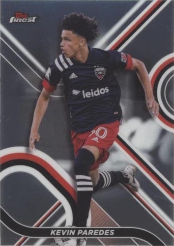2022 Topps Finest MLS Kevin Paredes #37