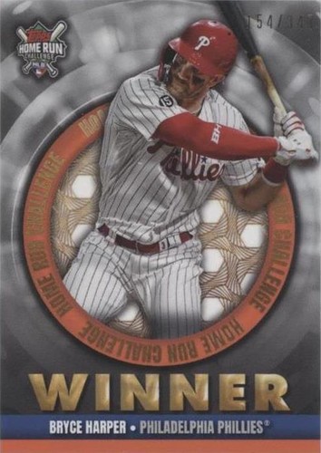 2022 Topps Home Run Challenge Winners - Bryce Harper #HRCW-5