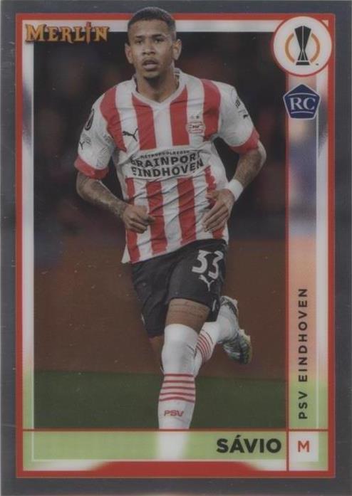 2022-23 Topps Merlin UEFA Club Competitions Savio #109