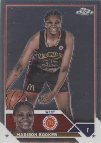 2023 Topps Chrome McDonald's All American - Madison Booker #87