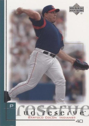 2001 Upper Deck Reserve - Bartolo Colon #23