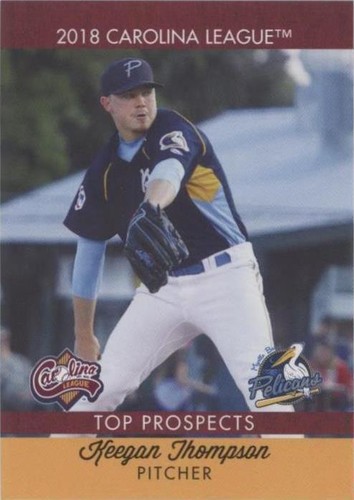 2018 Choice Carolina League Top Prospects - Keegan Thompson #18