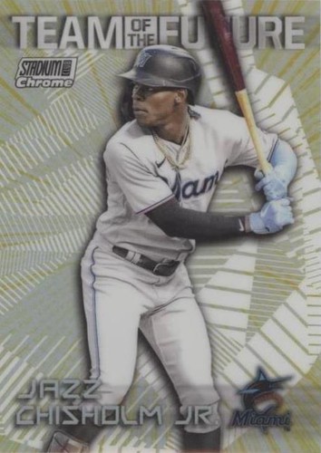 2022 Topps Stadium Club Chrome - Jazz Chisholm #TOF-6
