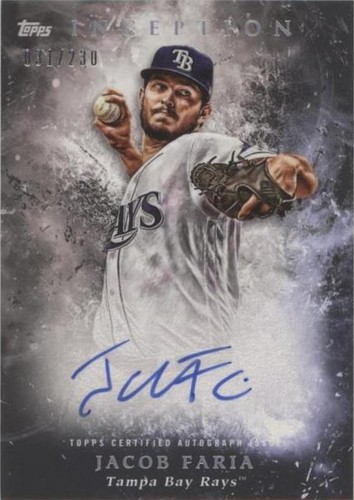 2018 Topps Inception - Jacob Faria #RES-JF