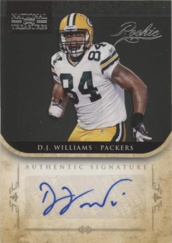 2011 Playoff National Treasures D.J. Williams #226