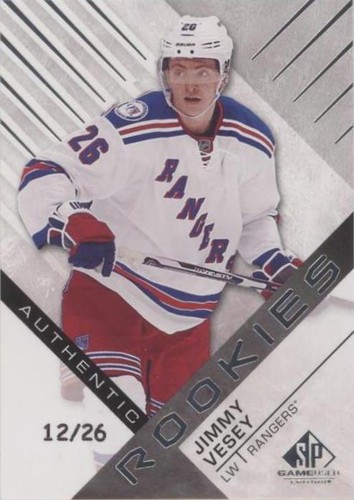 2016-17 SP Game Used - Jimmy Vesey #151