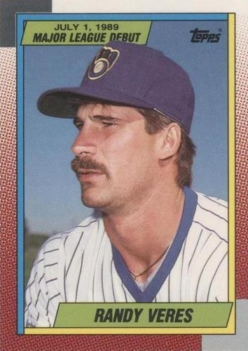 Randy Bass 1989 Topps Senior League #50 SIGNED (RARE TOUGH