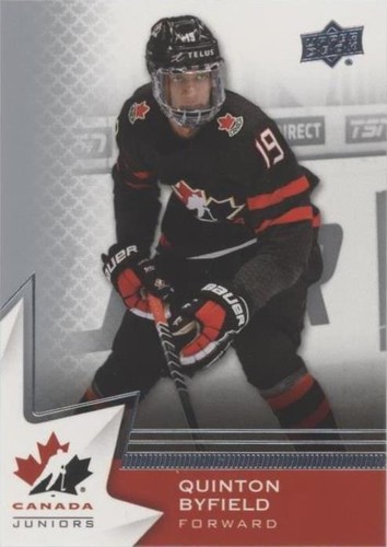 2020-21 Upper Deck Team Canada Juniors - Quinton Byfield #37