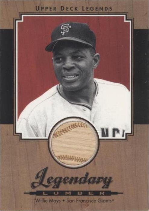 Upper Deck Legends 2001 - Willie Mays #L-WM