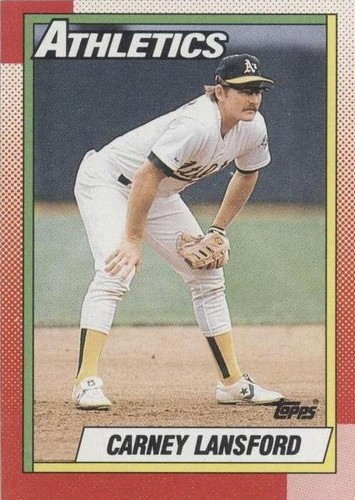 1990 Topps - Carney Lansford #316