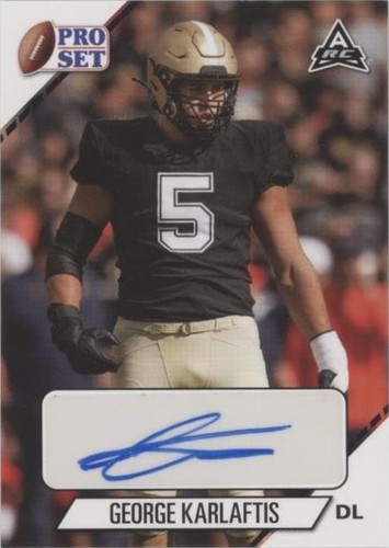 2021 Leaf Pro Set College George Karlaftis #PS-GK1