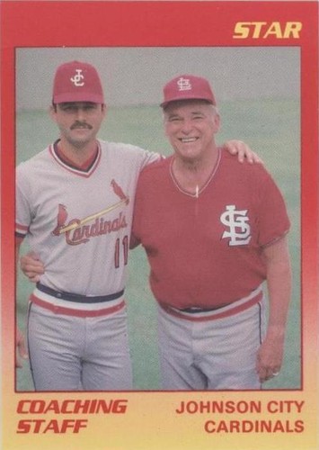 1989 Star Johnson City Cardinals - Dick Sisler Mark Dejohn #24
