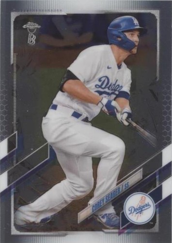 2021 Topps Chrome Ben Baller Edition - Corey Seager #117