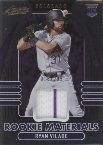 2022 Panini Absolute - Ryan Vilade #ARM-RV