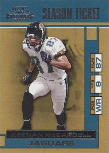 2001 Playoff Contenders Keenan McCardell #40