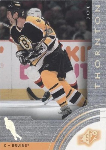 2001-02 SPx - Joe Thornton #4