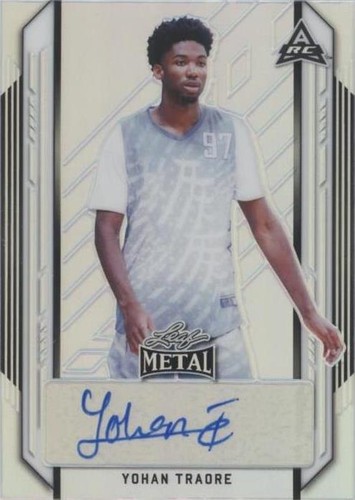 2021-22 Leaf Metal - Yohan Traore #BA-YT1