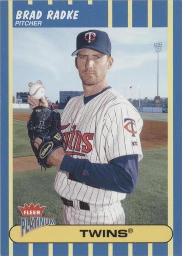 2003 Fleer Platinum - Brad Radke #74