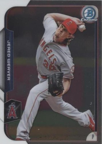2015 Bowman Chrome - Jered Weaver #11