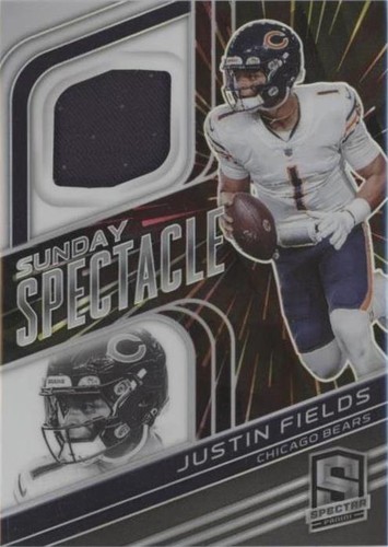 2022 Panini Spectra Justin Fields #SS-JFI