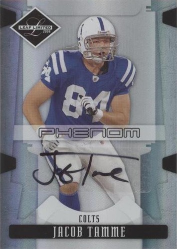 2008 Leaf Limited Jacob Tamme #239