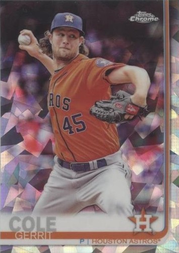 2019 Topps Chrome Sapphire Edition - Gerrit Cole #572