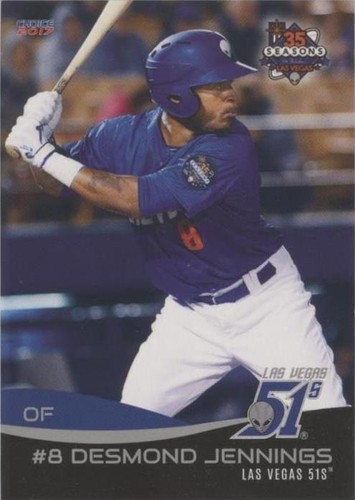 2017 Choice Las Vegas 51s - Desmond Jennings #12