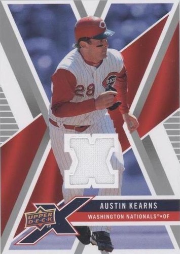 2008 Upper Deck X - Austin Kearns #UDXM-AK