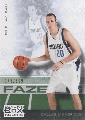 2007-08 Topps Luxury Box - Nick Fazekas #81