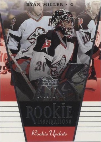 2002-03 Upper Deck Rookie Update - Ryan Miller #139