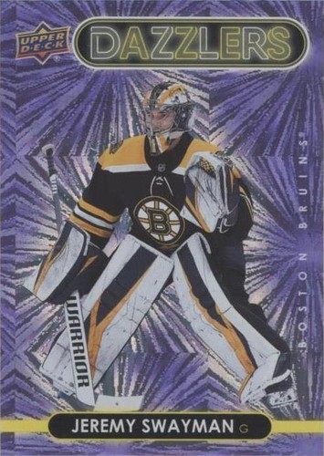 2021-22 Upper Deck Series 1 - Jeremy Swayman #DZ-4