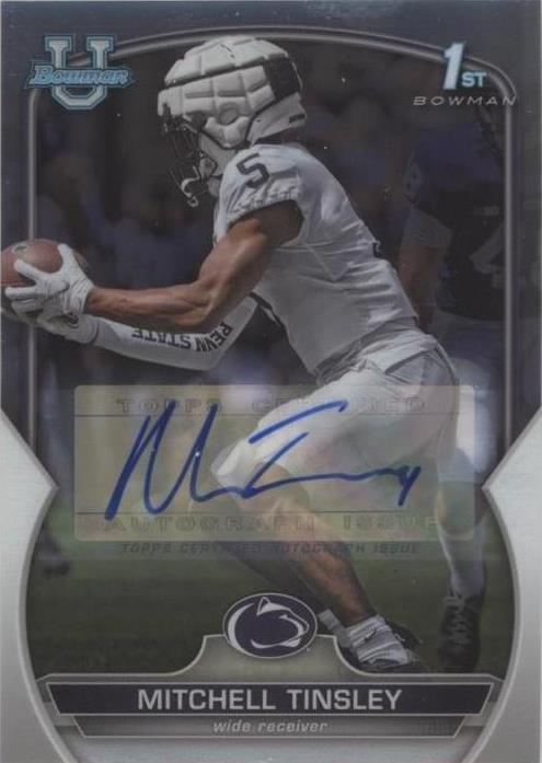 2022 Bowman University Chrome Mitchell Tinsley #72