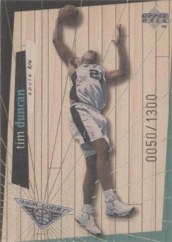 1998-99 Upper Deck Hardcourt - Tim Duncan #H24