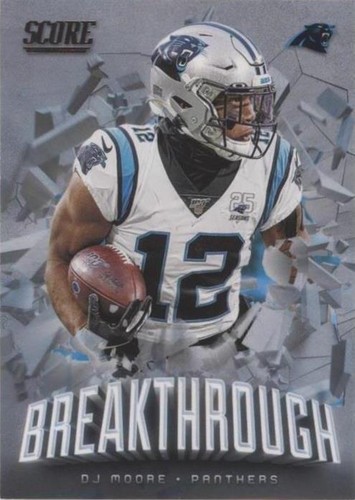 2020 Score D.J. Moore #B-DM
