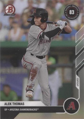2020-21 Bowman Next Topps Now Baseball America Top 100 Prospects - Alek Thomas #BA-84