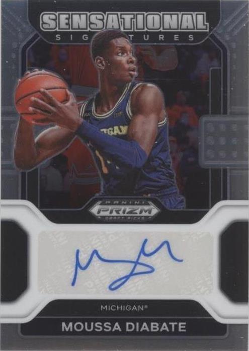 2022-23 Panini Prizm Draft Picks - Moussa Diabate #SS-MDI