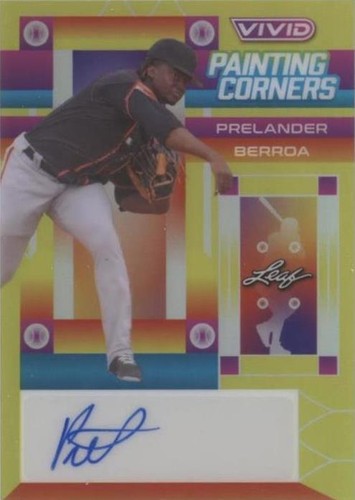 2022 Leaf Vivid - Prelander Berroa #PC-PB1