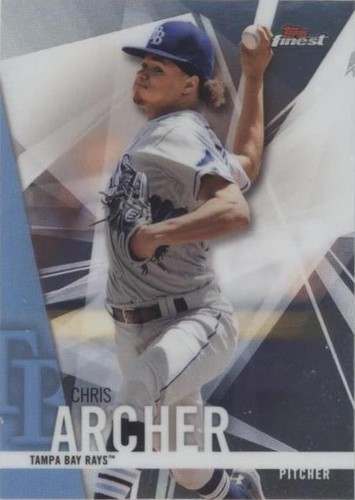 2017 Topps Finest - Chris Archer #36