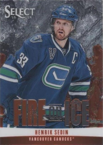 2013-14 Panini Select - Henrik Sedin #FS-37