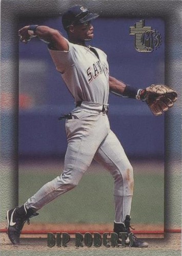 1995 Topps Embossed - Bip Roberts #57