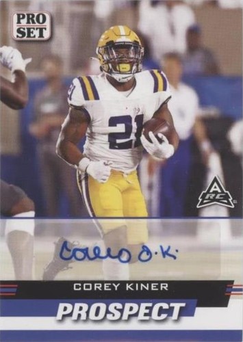 2022 Leaf Pro Set Prospects Corey Kiner #PSP-CK1